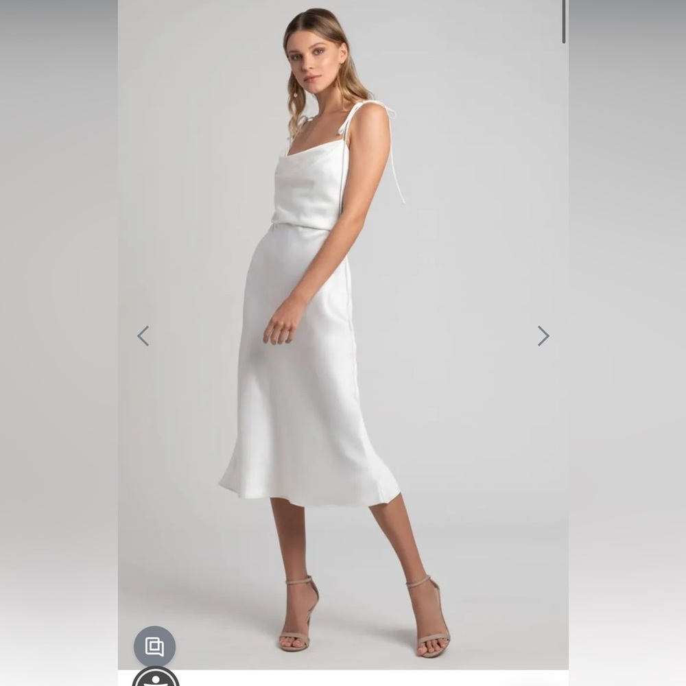 Jenny Yoo Kat Dress in Ivory Size 2 Never Worn